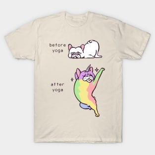 French Bulldog After Yoga T-Shirt